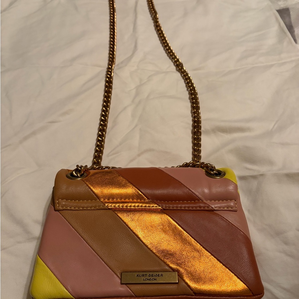 Multicolor Striped Women's Bag - Picture 3 of 5